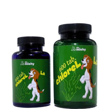 ChloreLLa 400 tabletek dla psa i kota