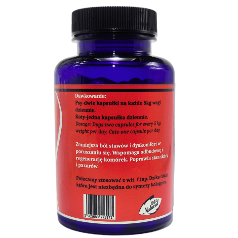 Kolagen w kapsułkach 80szt dla psa i kota