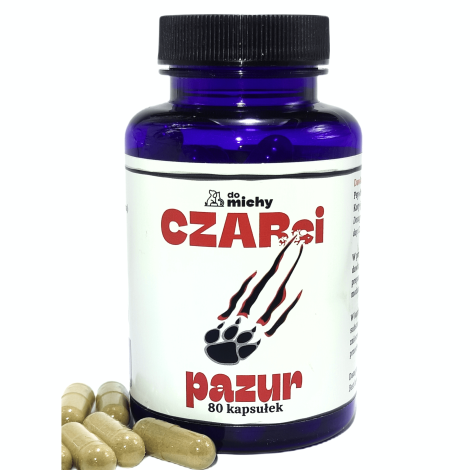 Czarci pazur kapsułki 80szt dla psa i kota