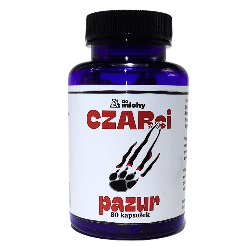 Czarci pazur kapsułki 80szt dla psa i kota