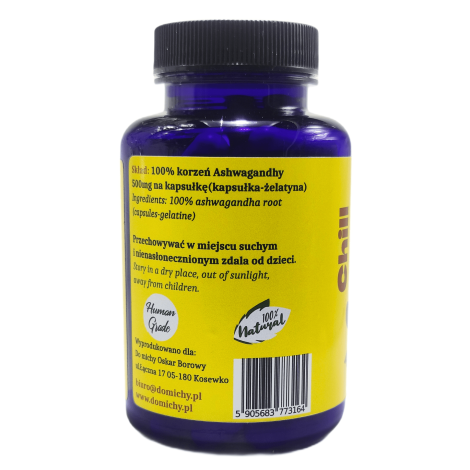 Chill Ashwagandha dla psa 80 kapsułek