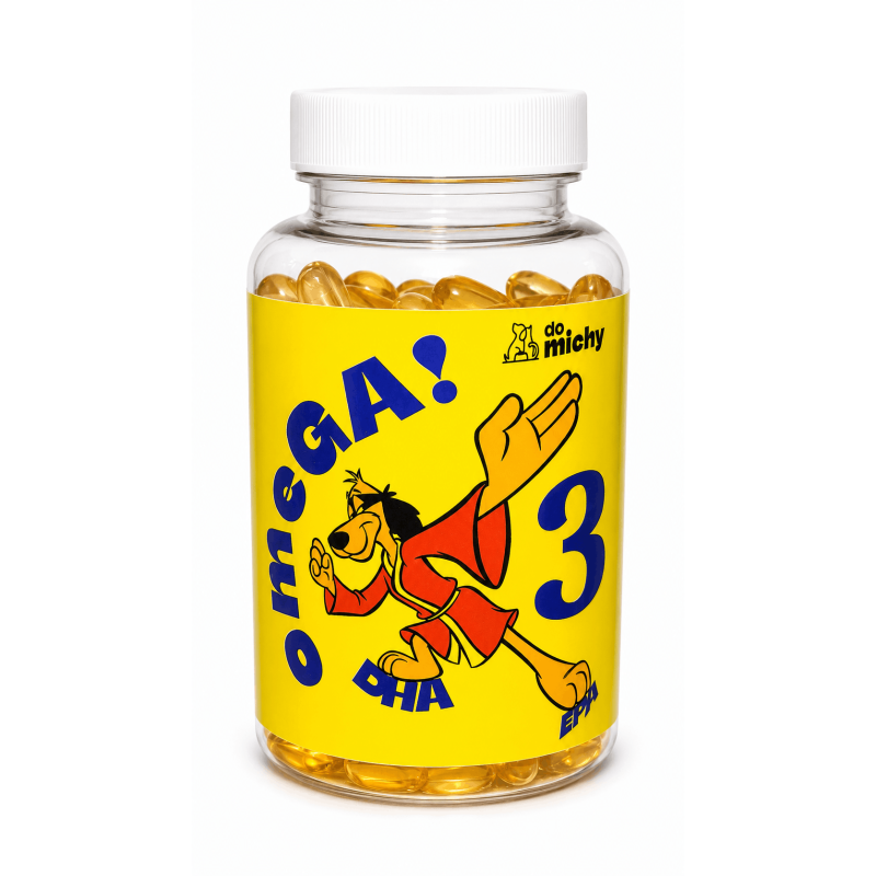 Olej Omega-3 w kapsułkach dla psa
