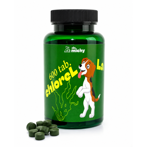 ChloreLLa 600 tabletek dla psa i kota