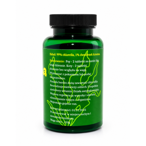 ChloreLLa 600 tabletek dla psa i kota