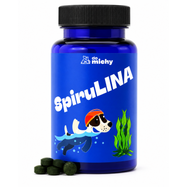 SpiruLINA 600 tabletek dla psa i kota