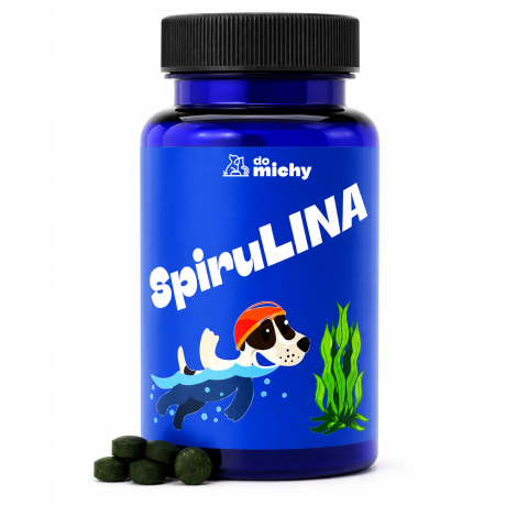 SpiruLINA 600 tabletek dla psa i kota
