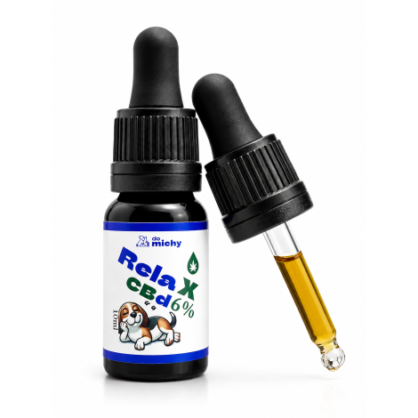 Olej RelaX CBD dla psa i kota 6% 10ml